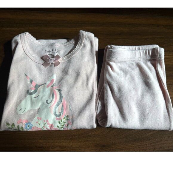 Nicole Miller New York - Long Sleeved Pajama Set Girls 4T - Picture 1 of 5